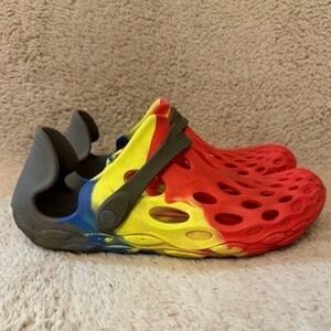 Merrell Hydro Moc Multi-Color Red Yellow Blue Tie Dye Water Shoes Mens 8